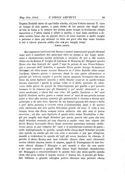 Rivista delle biblioteche e degli archivi periodico di biblioteconomia e di bibliografia di paleografia e di archivistica