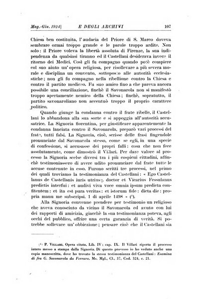 Rivista delle biblioteche e degli archivi periodico di biblioteconomia e di bibliografia di paleografia e di archivistica