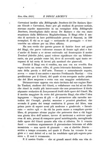 Rivista delle biblioteche e degli archivi periodico di biblioteconomia e di bibliografia di paleografia e di archivistica