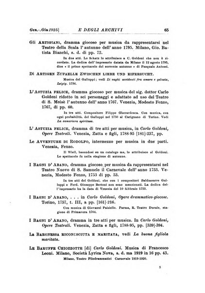 Rivista delle biblioteche e degli archivi periodico di biblioteconomia e di bibliografia di paleografia e di archivistica