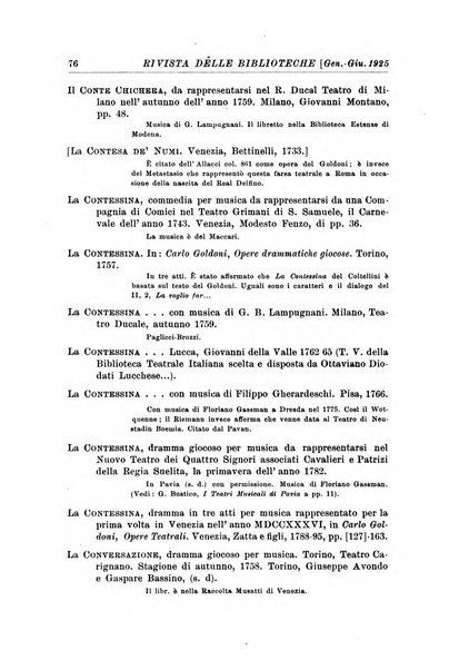 Rivista delle biblioteche e degli archivi periodico di biblioteconomia e di bibliografia di paleografia e di archivistica