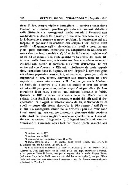 Rivista delle biblioteche e degli archivi periodico di biblioteconomia e di bibliografia di paleografia e di archivistica