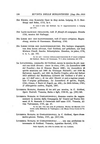 Rivista delle biblioteche e degli archivi periodico di biblioteconomia e di bibliografia di paleografia e di archivistica