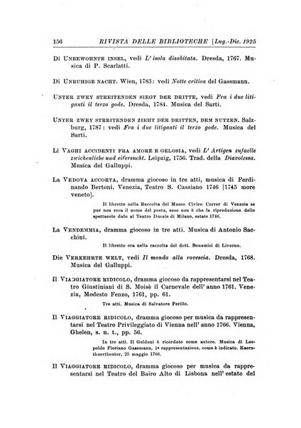 Rivista delle biblioteche e degli archivi periodico di biblioteconomia e di bibliografia di paleografia e di archivistica