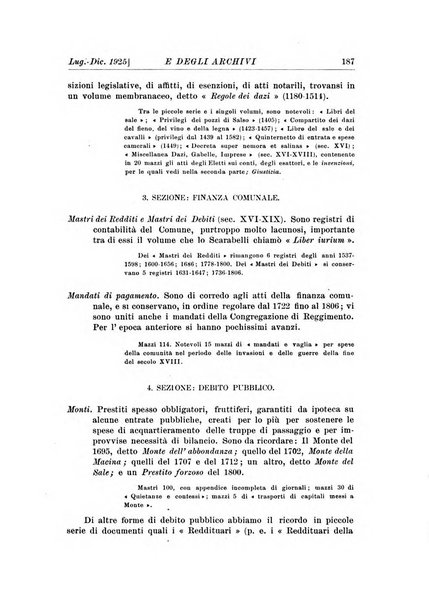 Rivista delle biblioteche e degli archivi periodico di biblioteconomia e di bibliografia di paleografia e di archivistica