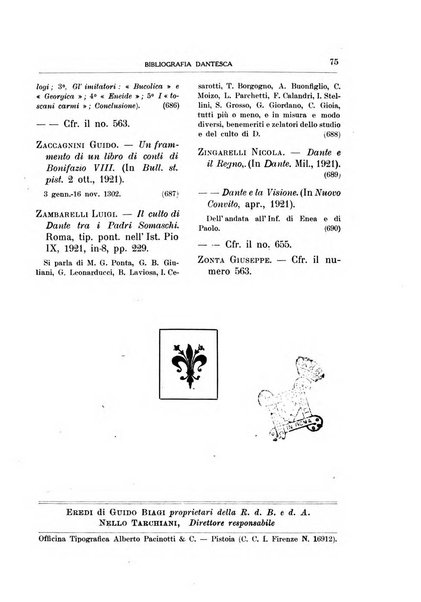 Rivista delle biblioteche e degli archivi periodico di biblioteconomia e di bibliografia di paleografia e di archivistica