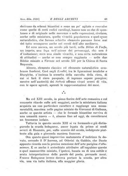 Rivista delle biblioteche e degli archivi periodico di biblioteconomia e di bibliografia di paleografia e di archivistica