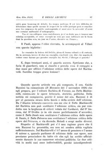 Rivista delle biblioteche e degli archivi periodico di biblioteconomia e di bibliografia di paleografia e di archivistica