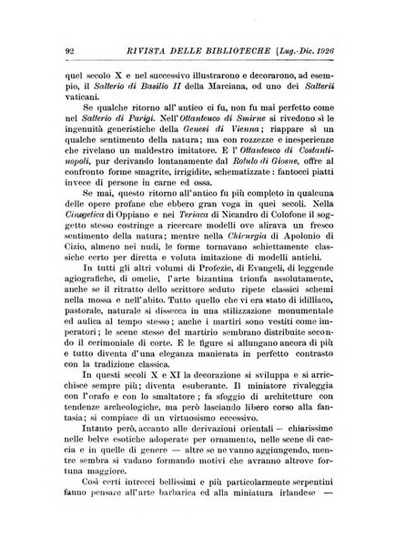 Rivista delle biblioteche e degli archivi periodico di biblioteconomia e di bibliografia di paleografia e di archivistica