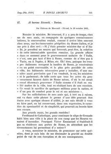 Rivista delle biblioteche e degli archivi periodico di biblioteconomia e di bibliografia di paleografia e di archivistica