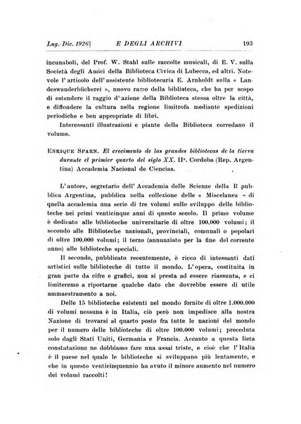 Rivista delle biblioteche e degli archivi periodico di biblioteconomia e di bibliografia di paleografia e di archivistica