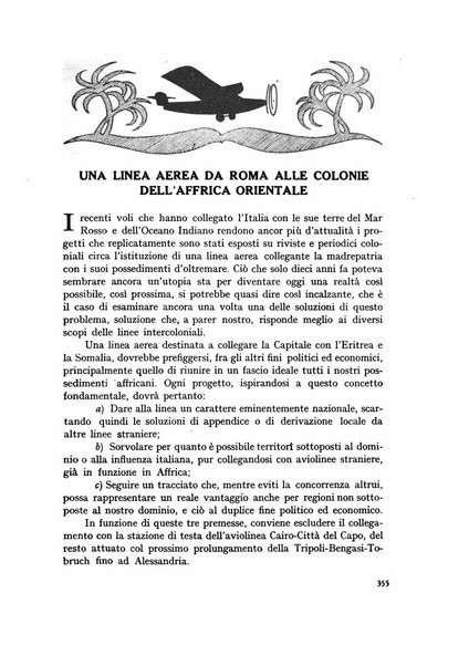 Rivista delle colonie, L'oltremare