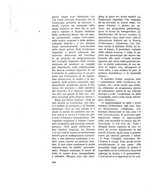 Rivista delle colonie, L'oltremare