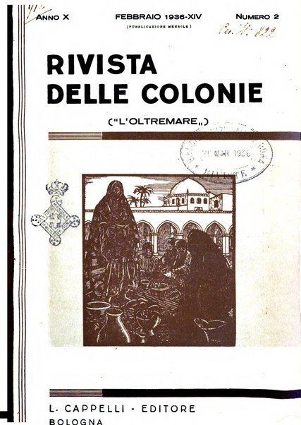 Rivista delle colonie, L'oltremare