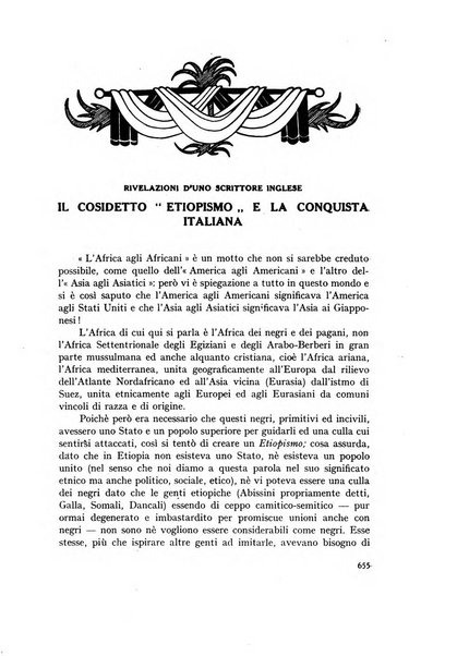 Rivista delle colonie, L'oltremare