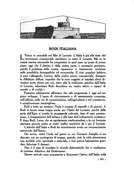 Rivista delle colonie italiane