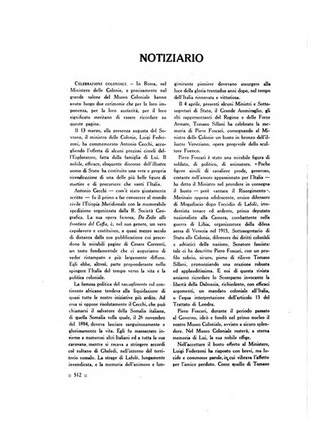 Rivista delle colonie italiane