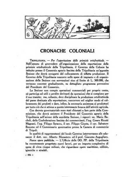 Rivista delle colonie italiane