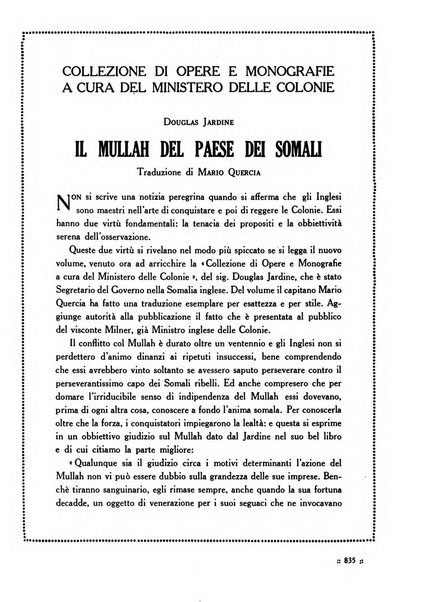 Rivista delle colonie italiane