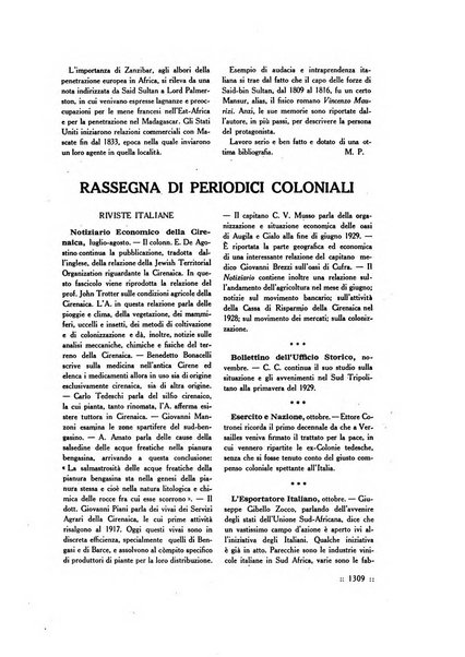 Rivista delle colonie italiane