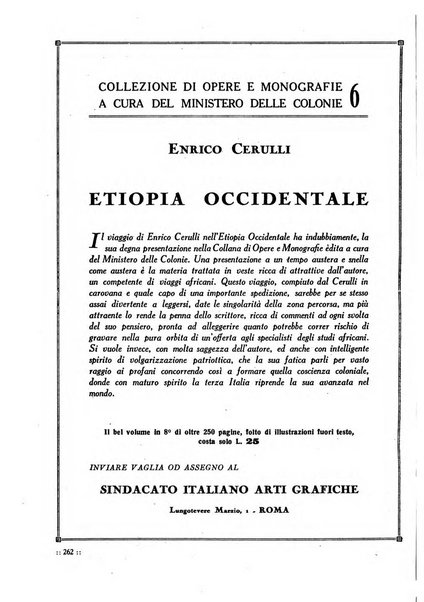 Rivista delle colonie italiane