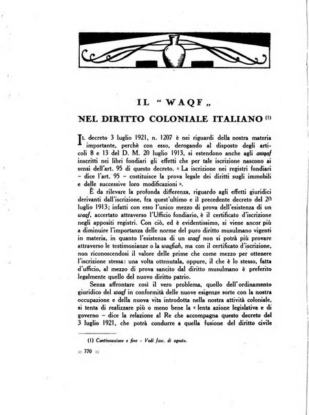 Rivista delle colonie italiane