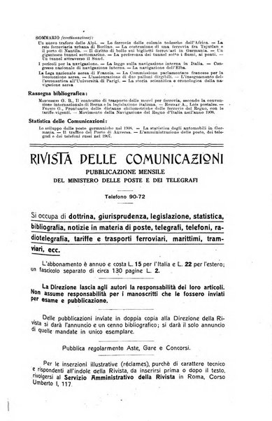 Rivista delle comunicazioni