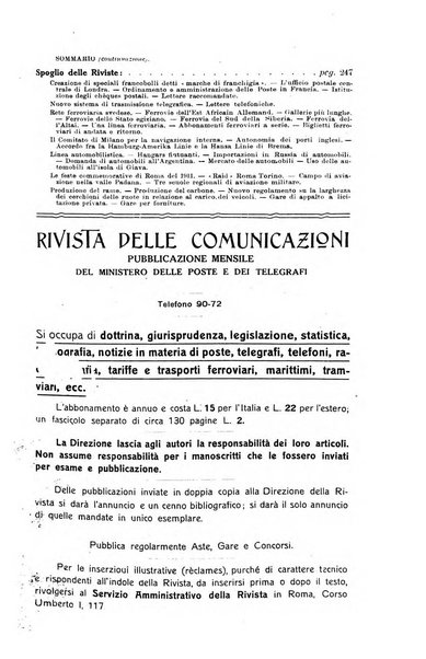 Rivista delle comunicazioni