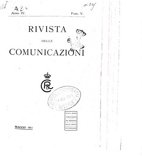 Rivista delle comunicazioni