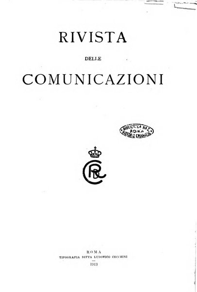 Rivista delle comunicazioni