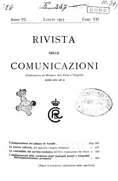 Rivista delle comunicazioni