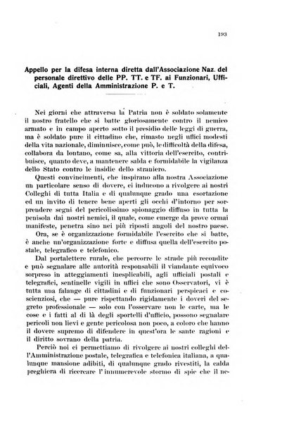 Rivista delle comunicazioni