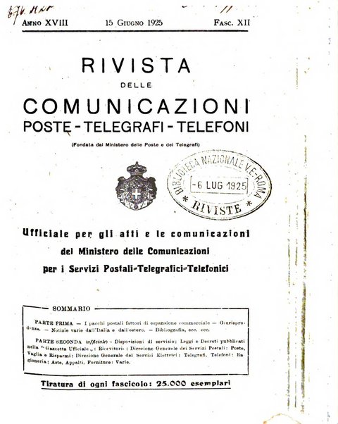 Rivista delle comunicazioni