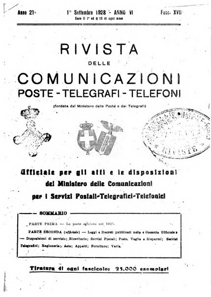 Rivista delle comunicazioni