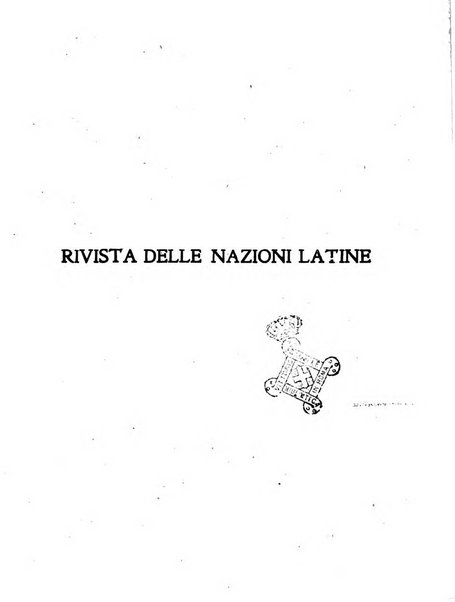 Rivista delle nazioni latine