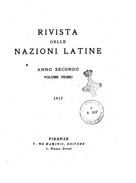 Rivista delle nazioni latine