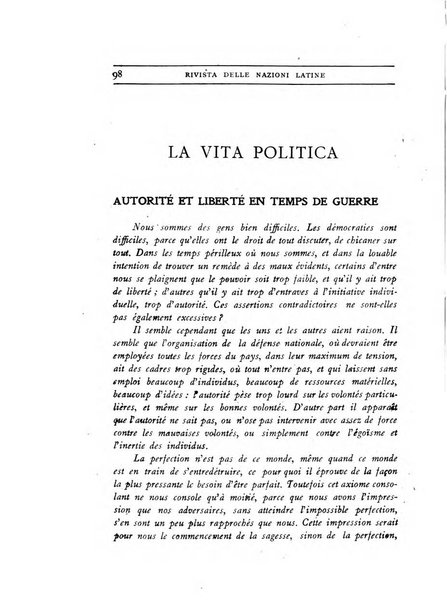 Rivista delle nazioni latine