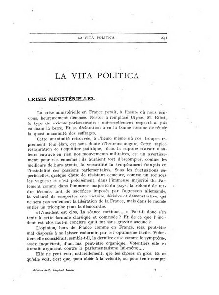 Rivista delle nazioni latine