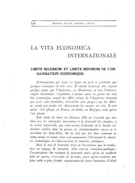 Rivista delle nazioni latine