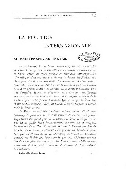 Rivista delle nazioni latine