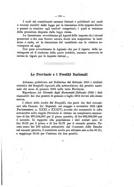 Rivista delle province bollettino dell'Unione delle province d'Italia