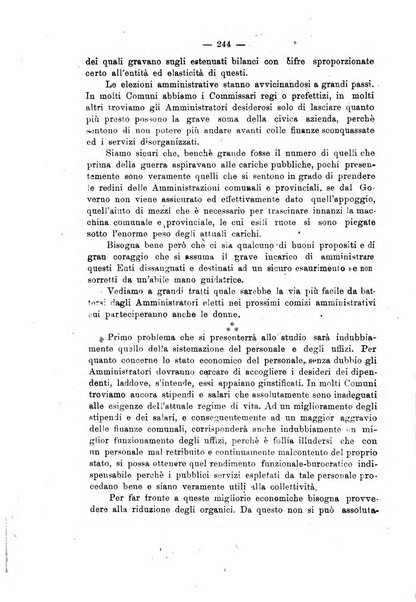 Rivista delle province bollettino dell'Unione delle province d'Italia