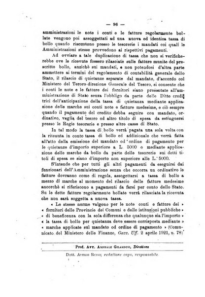 Rivista delle province bollettino dell'Unione delle province d'Italia