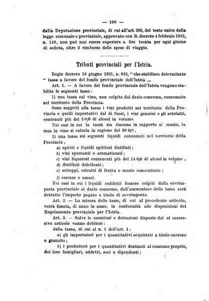 Rivista delle province bollettino dell'Unione delle province d'Italia