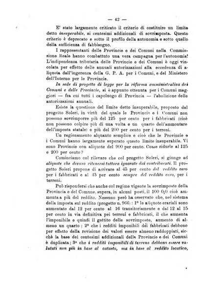 Rivista delle province bollettino dell'Unione delle province d'Italia