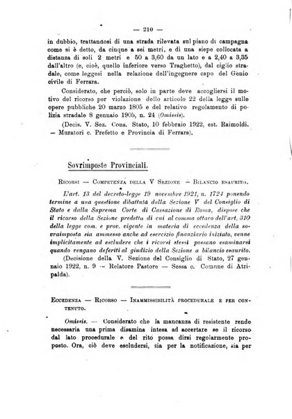 Rivista delle province bollettino dell'Unione delle province d'Italia