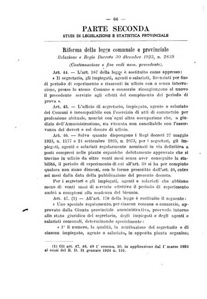 Rivista delle province bollettino dell'Unione delle province d'Italia