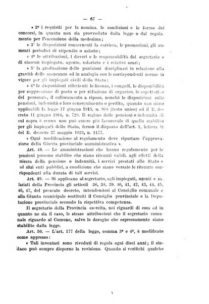 Rivista delle province bollettino dell'Unione delle province d'Italia