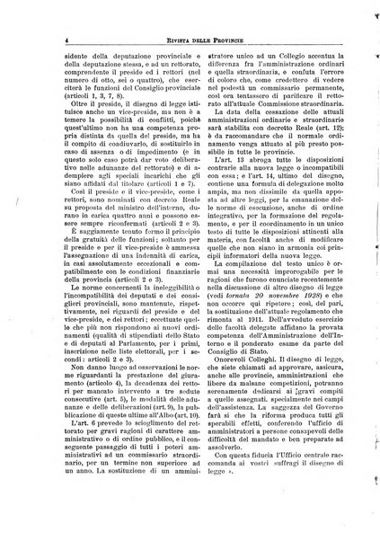 Rivista delle province bollettino dell'Unione delle province d'Italia