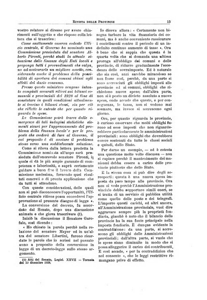 Rivista delle province bollettino dell'Unione delle province d'Italia